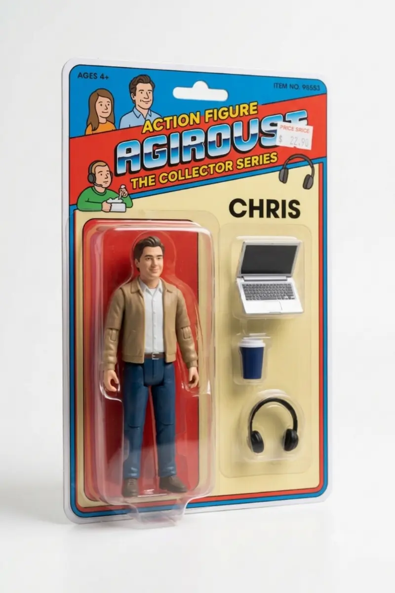 Action Figure in a Blister Pack