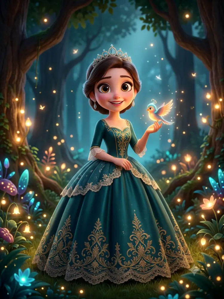 Animated Movie Princess Style