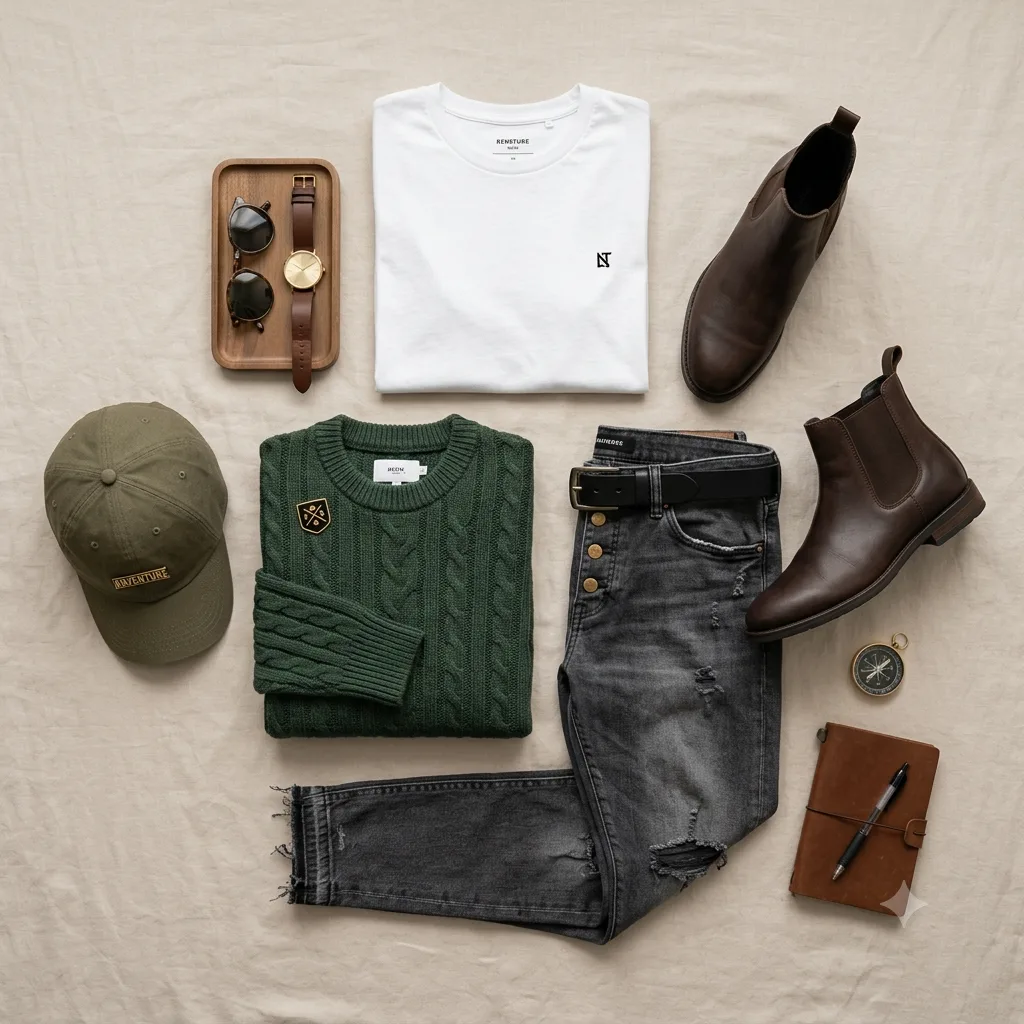 Apparel Flat Lay