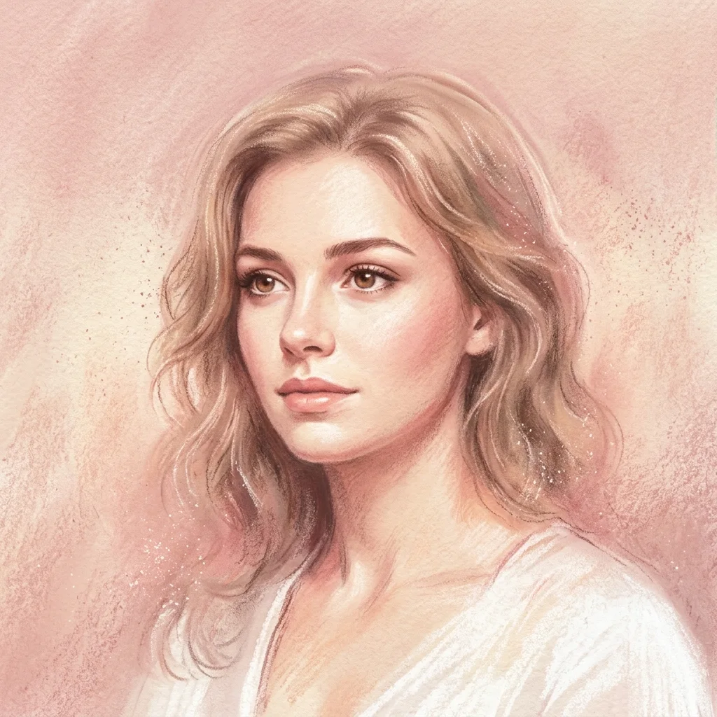 Chalk Pastel Portrait