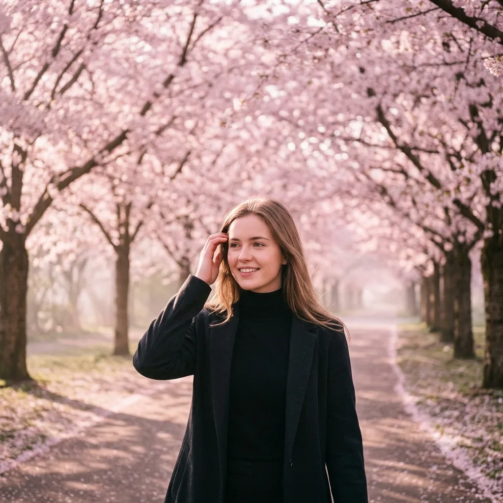 Cherry Blossom Background