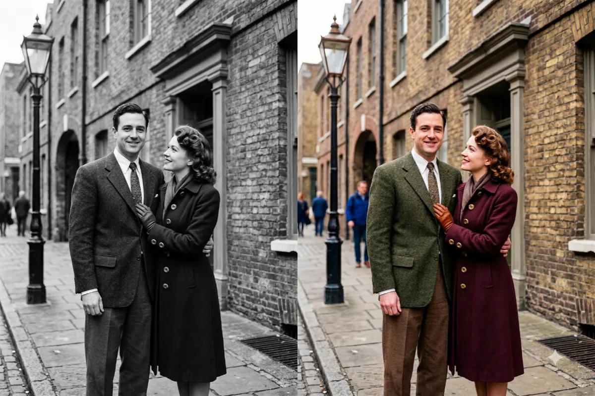 Colorize a Black-and-White Photo