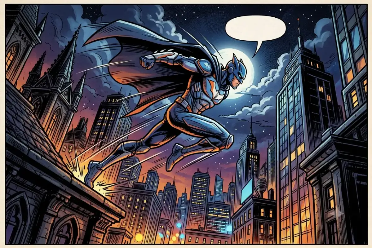 Comic Book Panel