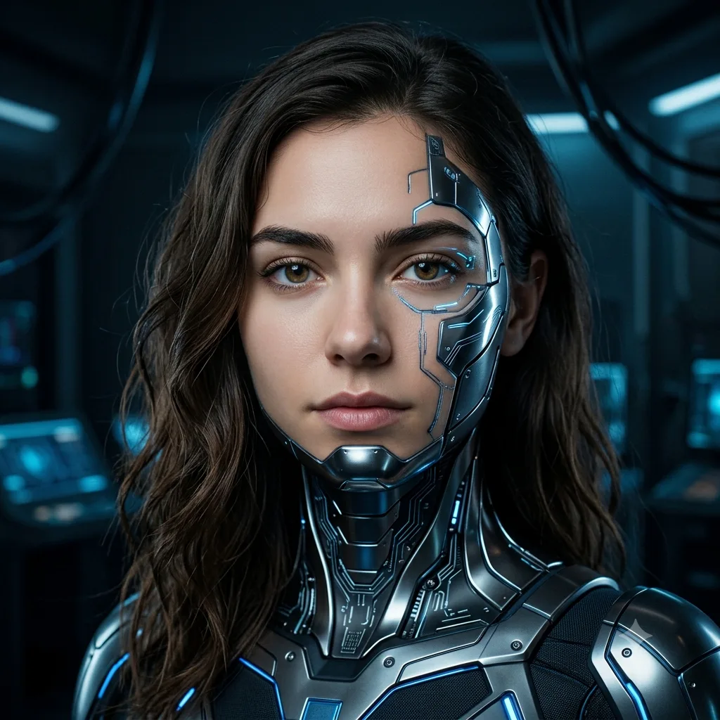 Cyborg Portrait