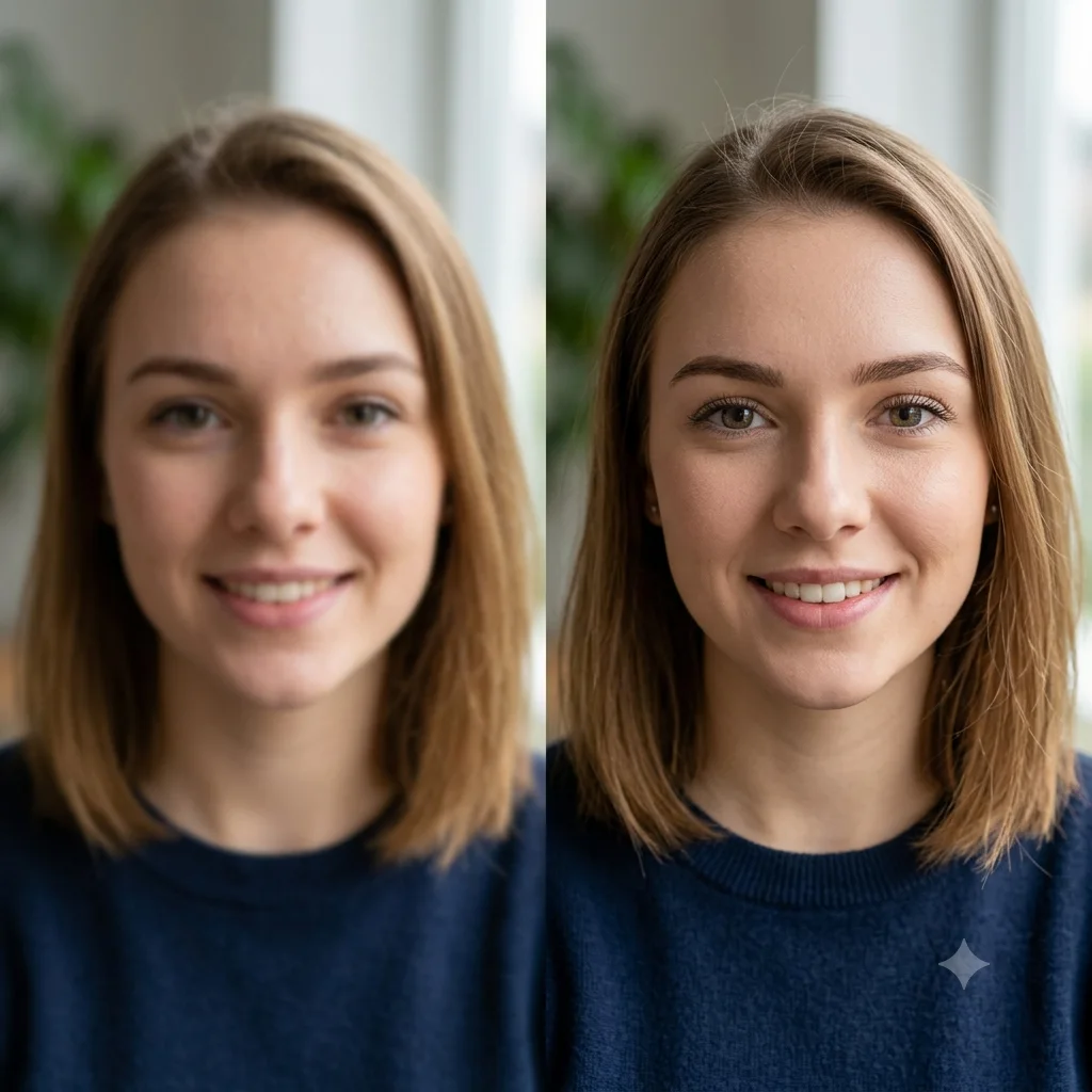 Enhance a Blurry Face in a Photo