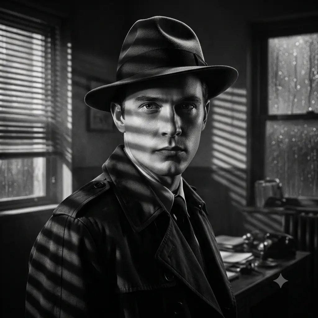 Film Noir Portrait