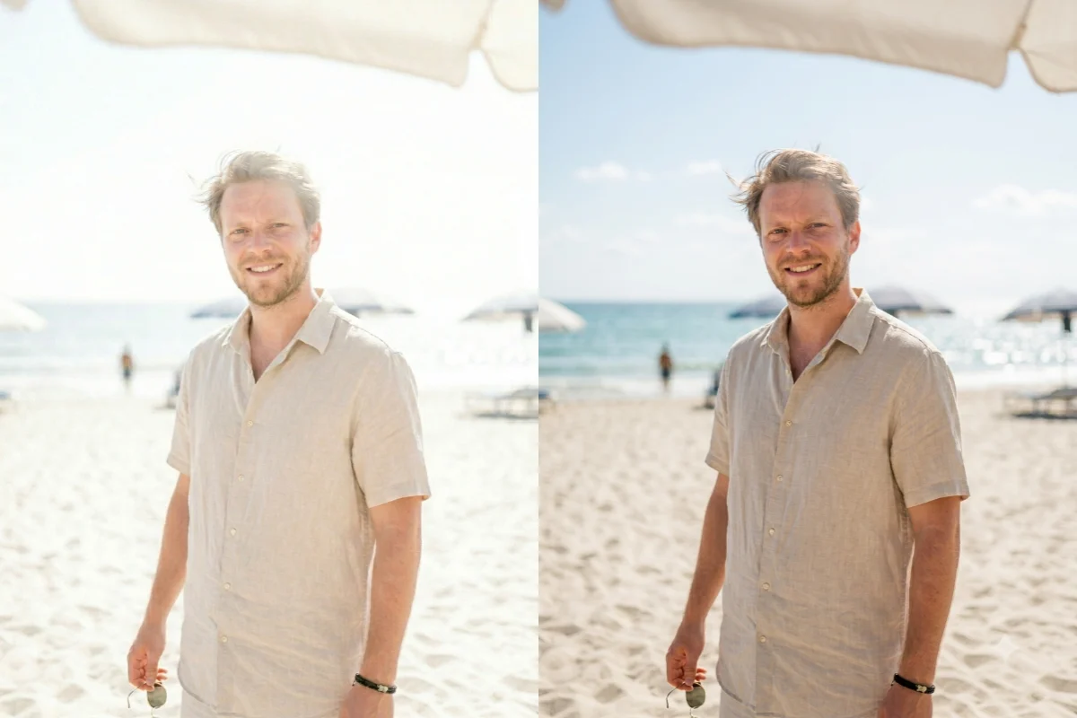 Recover an Overexposed Photo