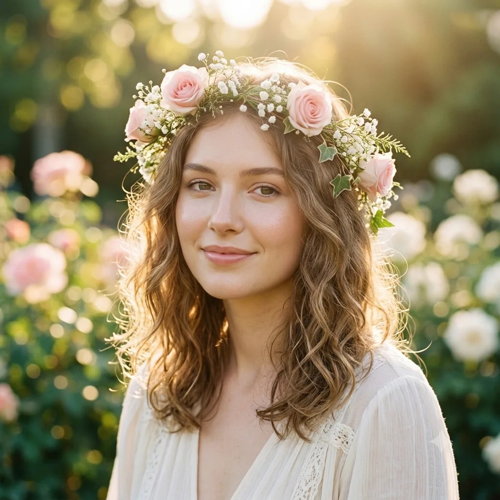 Flower Crown Portrait