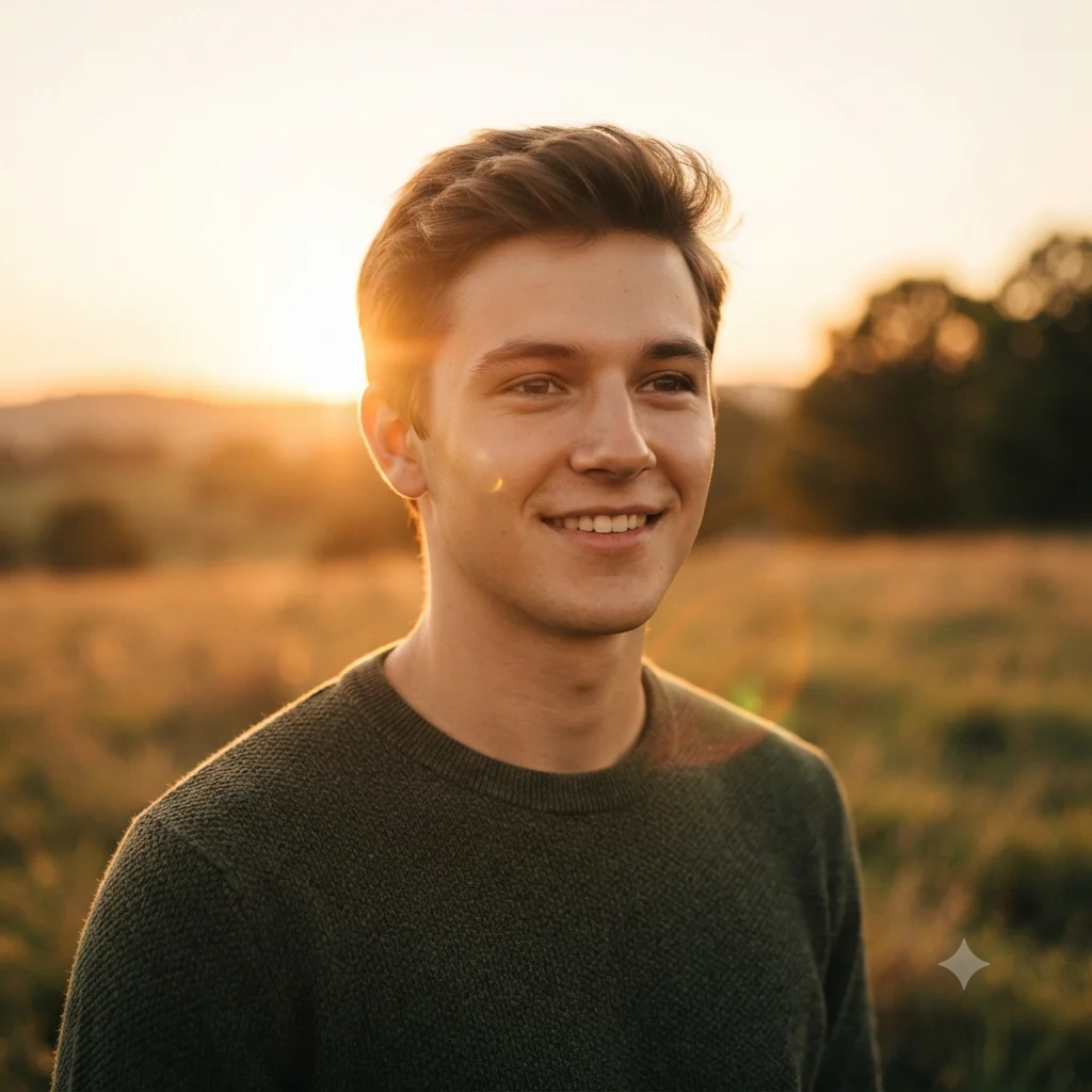 Golden Hour Cinematic Portrait