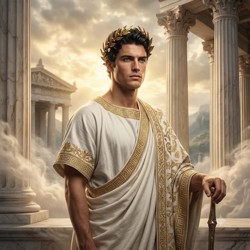 Greek God Portrait