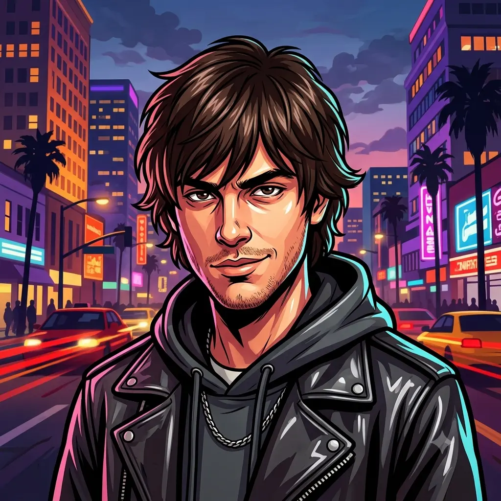 GTA Style Portrait