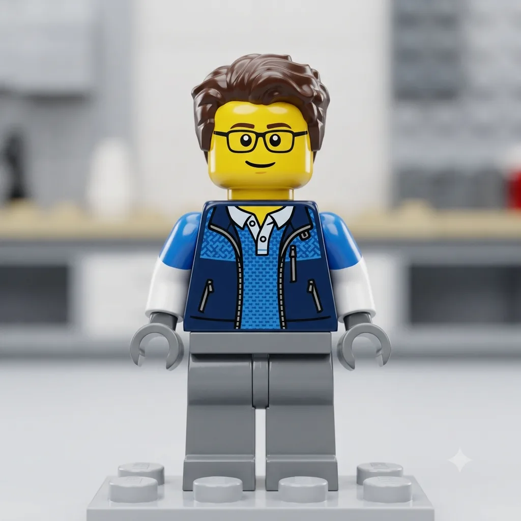 LEGO Style Minifigure