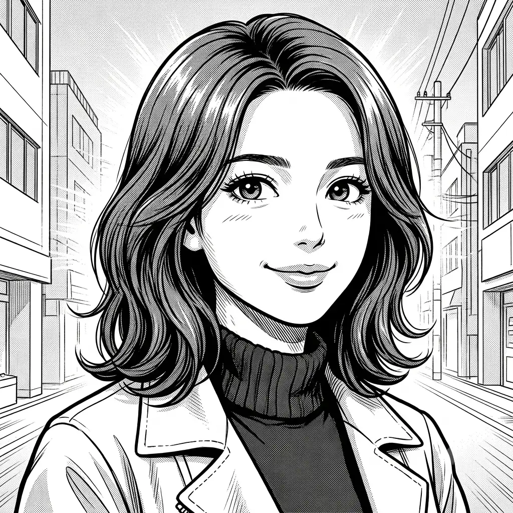 Manga Style Portrait