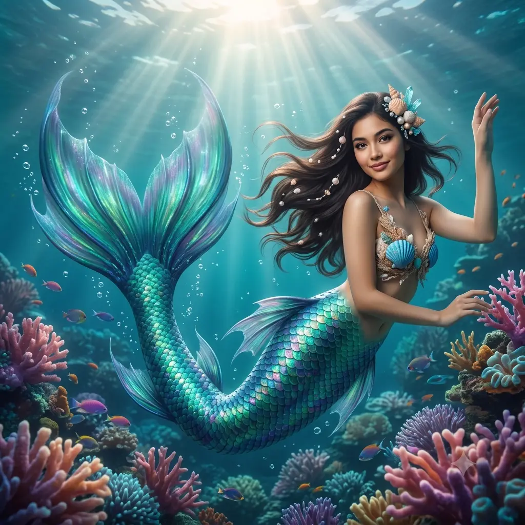 Mermaid Portrait