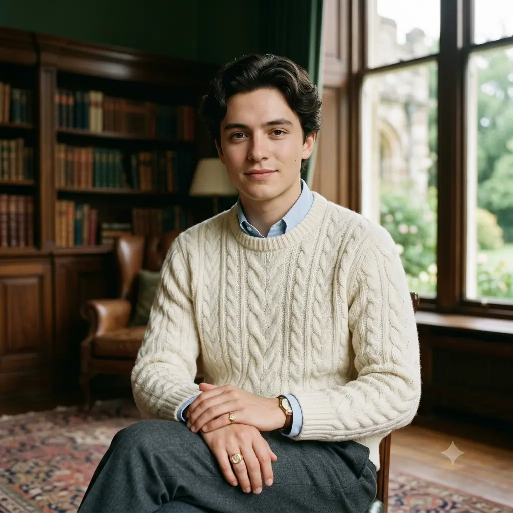 Old Money Aesthetic Portrait