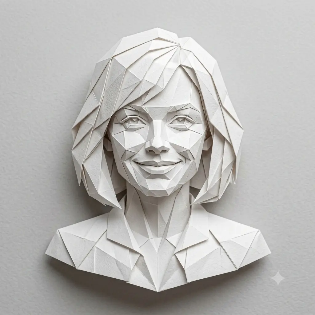Origami Portrait