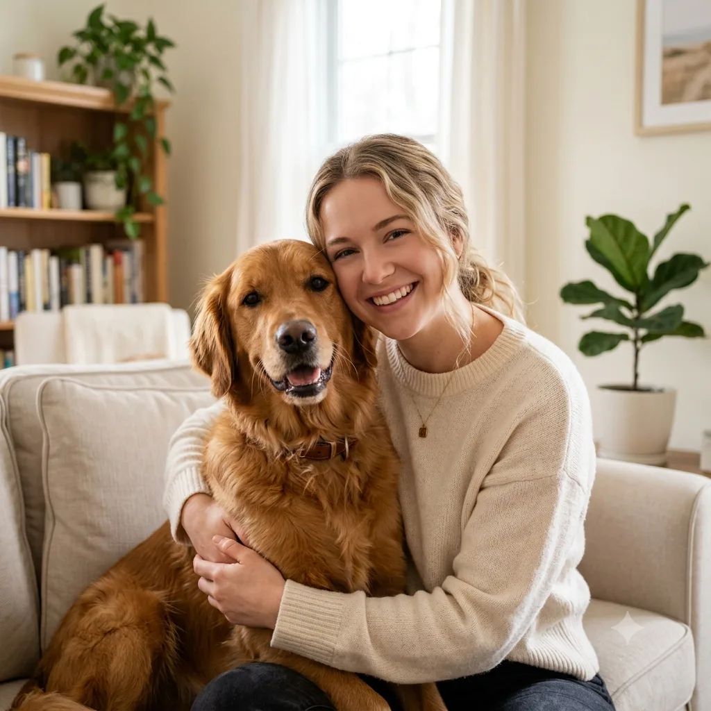 Pet and Owner Portrait