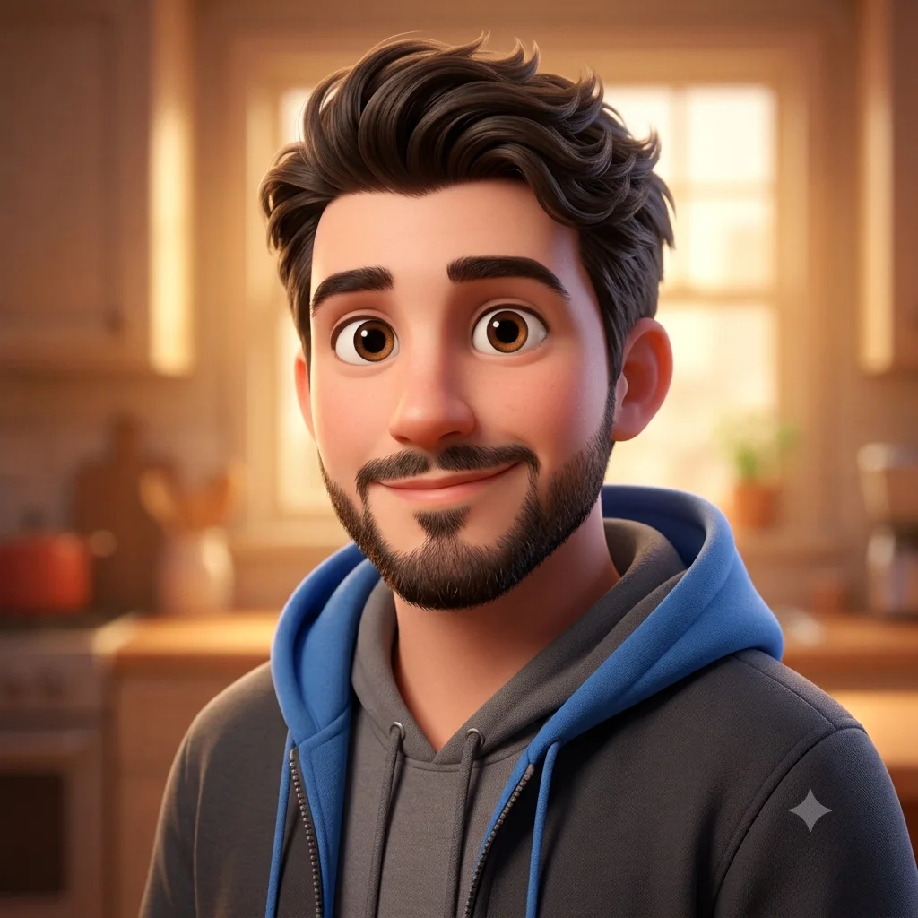 Pixar-Style 3D Character