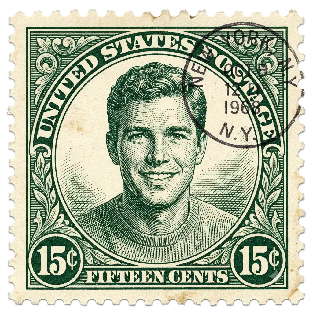 Postage Stamp Portrait