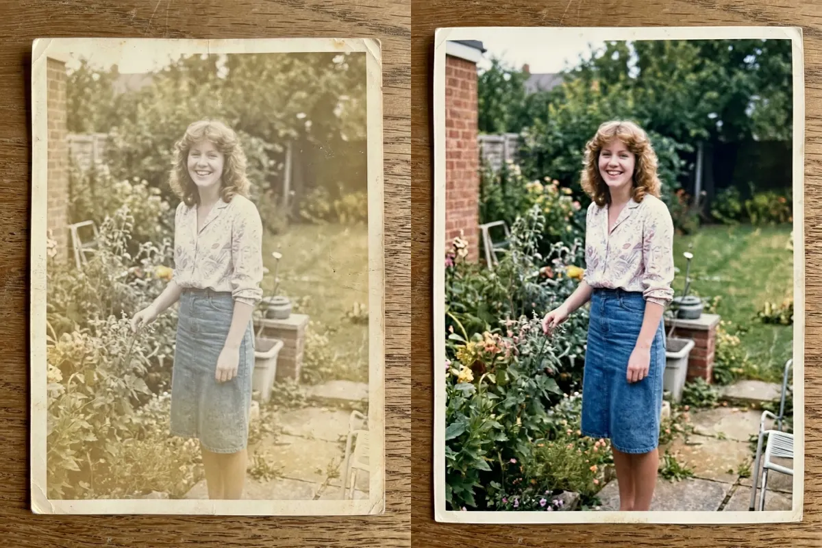 Restore a Faded Photo