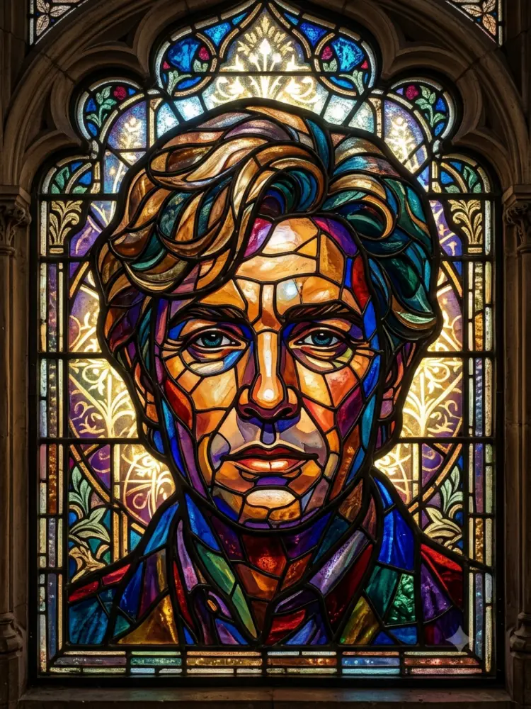 Stained Glass Portrait