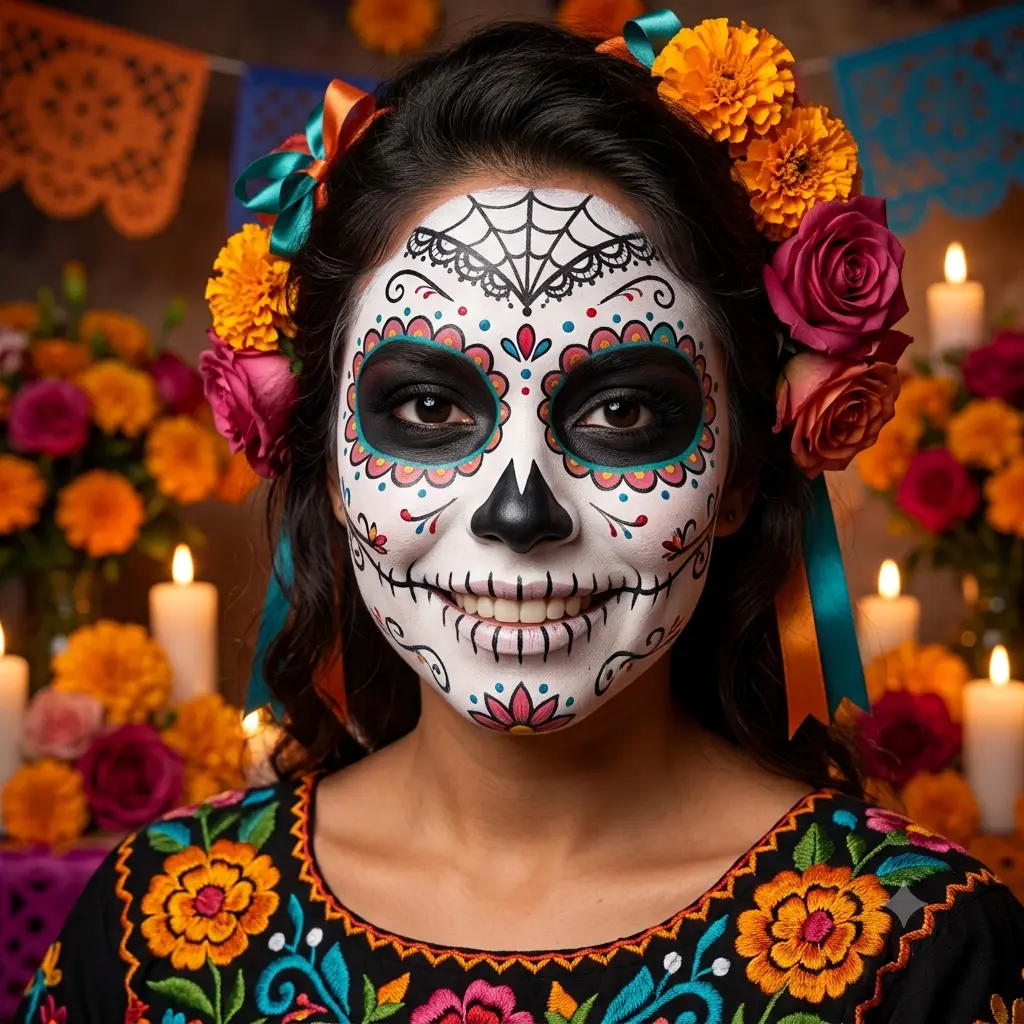 Sugar Skull Portrait