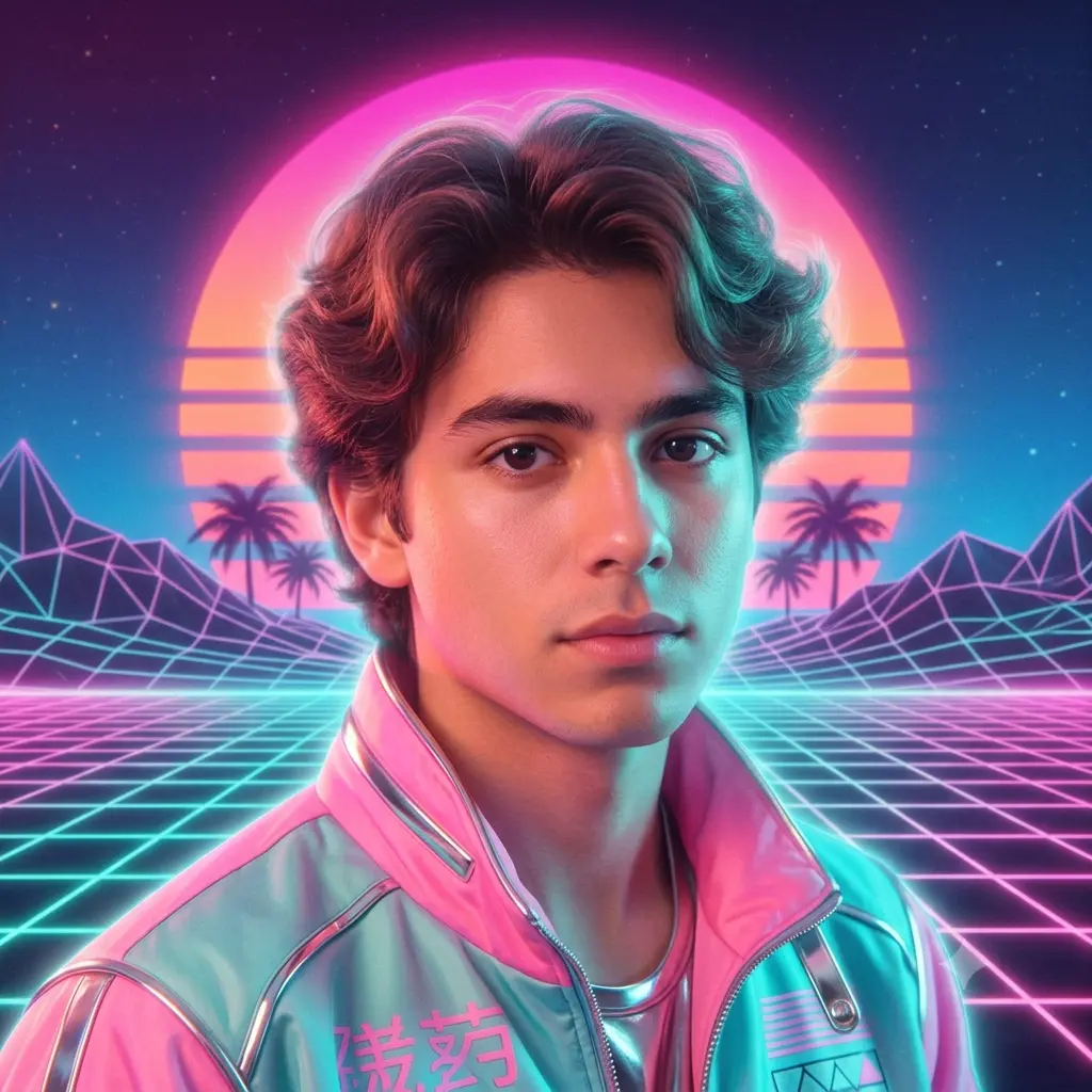 Vaporwave Portrait