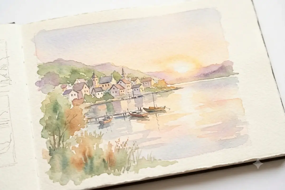 Watercolor Landscape