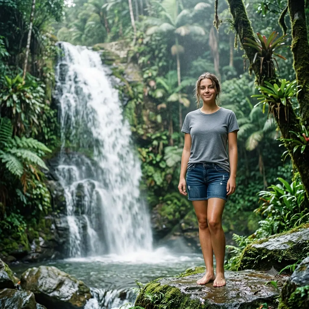 Waterfall Background